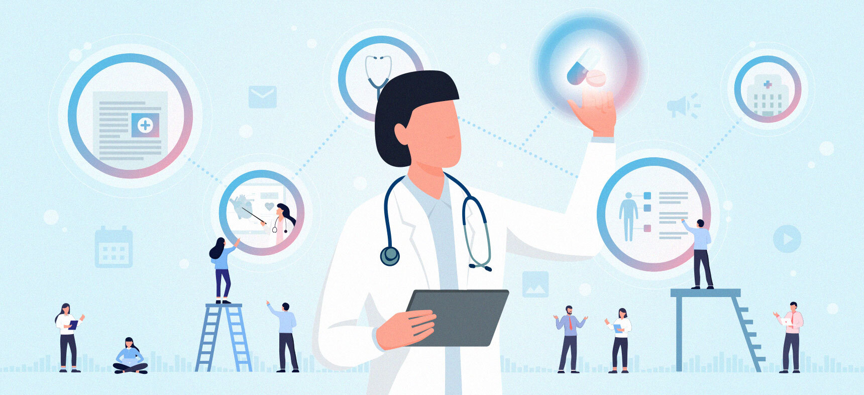 医療関係者向け情報提供におけるパーソナライズ化の実践